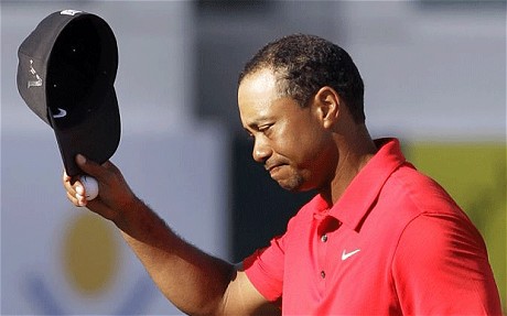 Tiger Woods (picture from Telegraph news)
